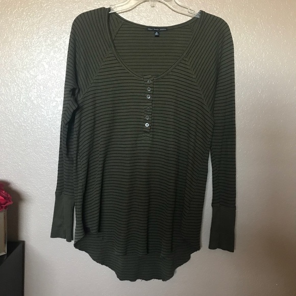Truly Madly Deeply Tops - Urban outfitters olive green long sleeve